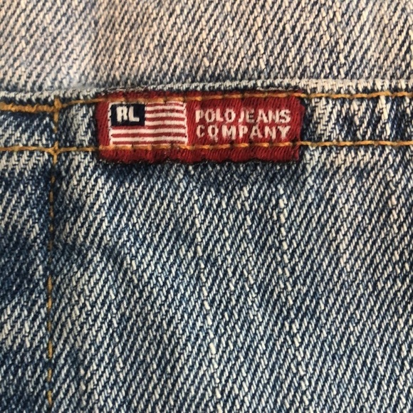 Vintage Polo by Ralph Lauren Denim Jean Shorts - Picture 8 of 9